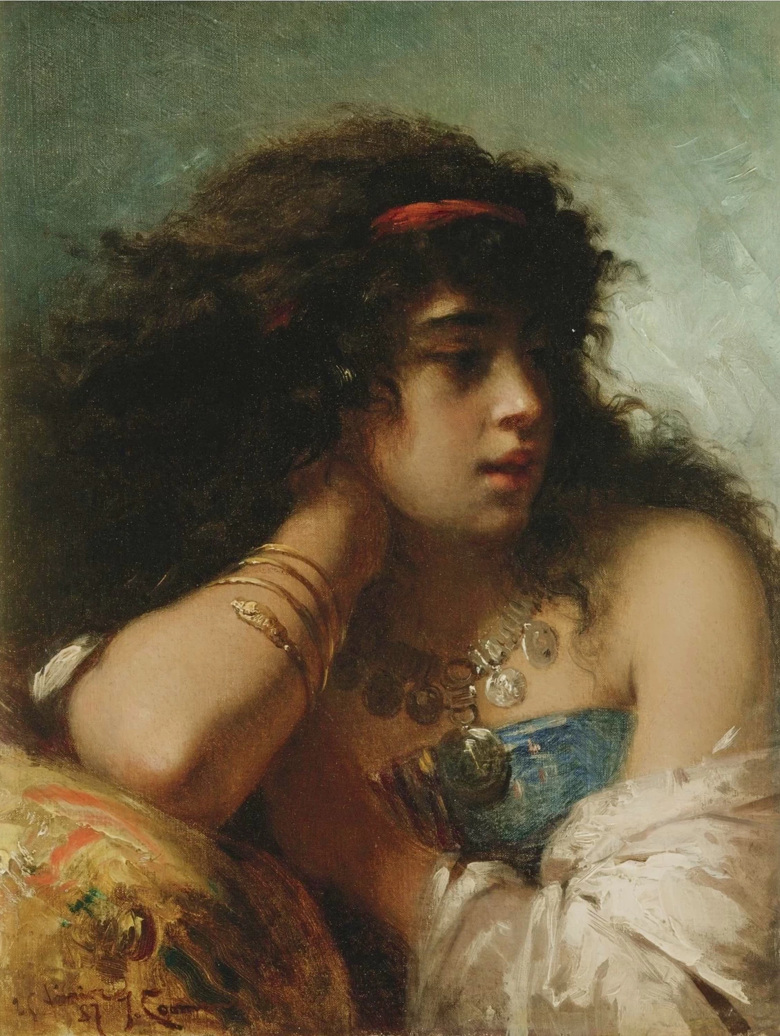 Pierre Olivier Joseph Coomans - Odalisca